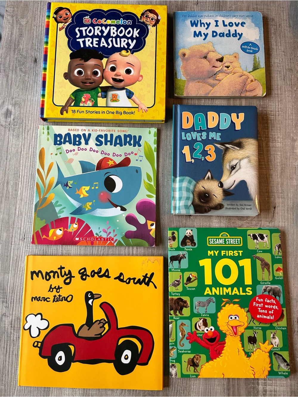 0127. Kids Book Lot • 6 Books